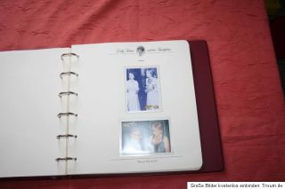 Original Borek Abosammlung Lady Diana Di (1961 1997) im Vordruckalbum