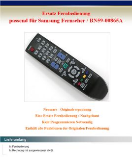 Fernbedienung Samsung BN59 00865A TV Remote Control