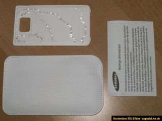 Original Samsung GT i9100 Galaxy S2 Akkudeckel Cristal Edition Weiß