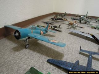 alt Flugzeuge Modell Modellbau Konvolut model airplane ca.42