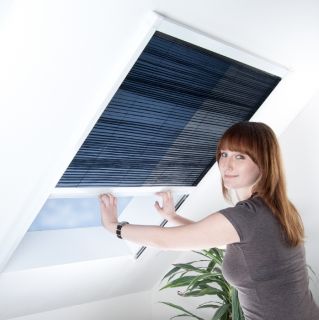 Plissee für Dachfenster ALLE GRÖßEN Insektenschutz Fliegengitter
