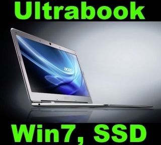 Acer Aspire S3 951 32364G34nss 13 3 Ultrabook 320GB SSD Win7 i3 2367M