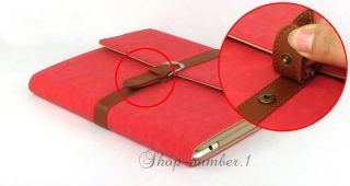 iPad 2 & 3 Leder Schutz Hülle Case +Schutzfolie & Stift Tasche Smart