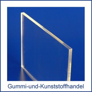 Stück Acrylglas Plexiglas® XT Platte farblos 3 mm DIN A4