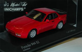 Minichamps 400062220, Porsche 944 S2, 1989, red, indischrot, 1/43 OVP