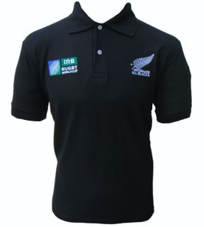 Neuseeland Rugby Polo Shirt All Blacks