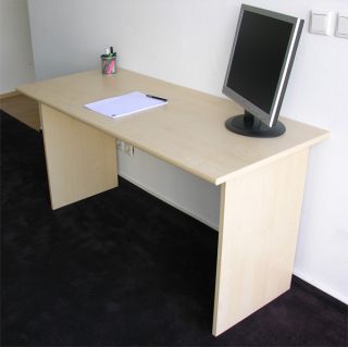 Schreibtisch Computertisch Tisch Workstation Mod.T970 Ahorn