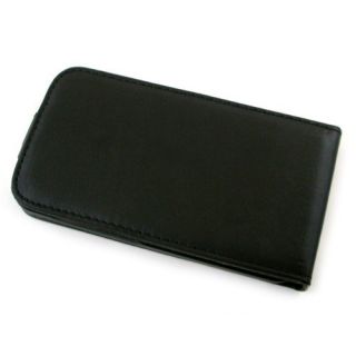 Flip Cover/Schutz Hülle zu LG P970 Optimus Black   #F1 Schwarz Handy