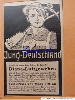 Diana Luftgewehre/Jung Deutschland 1910 #w236
