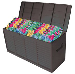 Ware KISSENBOX AUFLAGENBOX Gartenbox,300L, 115x45x58cm, Kunststoff