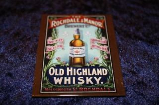 Old Highland Whisky   Kühlschrankmagnet Magnet