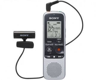 Sony digitales Diktiergerät ICD BX112M 2GB Ansteckmikro