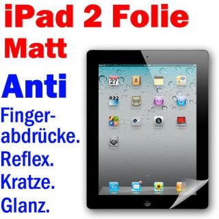 iPad 2 Displayschutzfolie Schutzfolie Anti Reflex Folie Matt