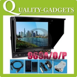 New Lilliput 969A O P BNC Composite HDMI Out Broadcast Director DSLR