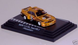 Busch 40308 BMW 3,5 CSL Nr.3 Warsteiner Edition 1:87