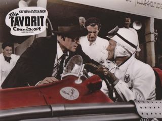 FAVORIT (EA Foto 55)   KIRK DOUGLAS / AUTORENNEN / CAR RACE