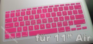 Slikon Tastatur Schutzhülle Keyboard Cover Folie für MacBook Air 11