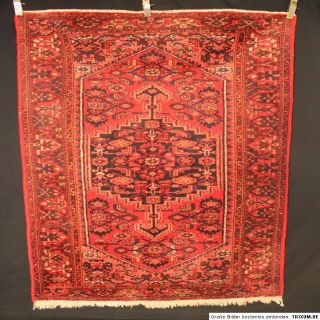 Antik Schön Handgeknüpfter Persischer Teppich Bidjar Malayer