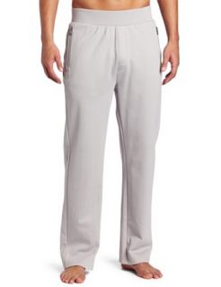 HUGO BOSS Mens Sleepwear Pant With Logo, Silver, Small