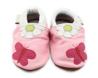 Leather Soft sole Infant Baby Shoes 12 18 m Butterfly L Shoes