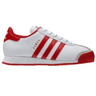 Adidas   Samoa C Childrens Shoes In Running White/ Light Scarlet
