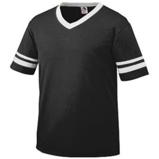 Youth Sleeve Stripe Jersey   BLACK AND WHITE   SMALL