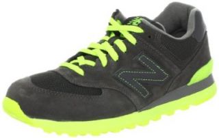 New Balance Mens ML574 Neon Running Shoe Shoes