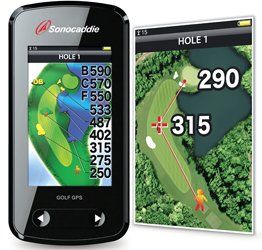Sonocaddie V500 Touch Preloaded Color Golf GPS Sports