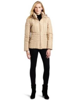 Calvin Klein Womens Basic Short Down Jacket Clothing
