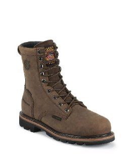 Justin Mens Wyoming Waterproof Boot   WK630 Shoes
