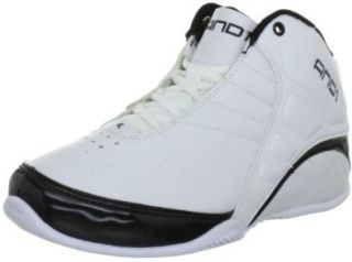 AND1 Rocket 3.0   White/White/Black 7 Shoes