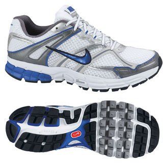 Zoom Structure Triax 13 White Mens Running Shoes   375373 141 Shoes