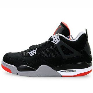 Basketball Shoes Black / Cement Grey / Fire Red 308497 089 Shoes