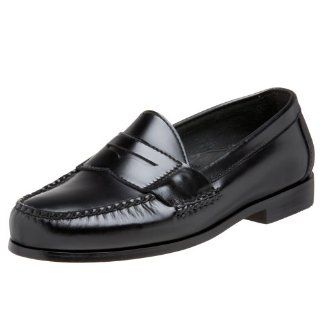  David Spencer Mens Lorenzo Penny Loafer,Black,11.5 W US: Shoes