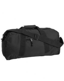Liberty Bags 8806 Large Square Duffel   One Size   Black