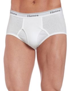 Hanes Classics Mens 3 Pack Full Rise Brief Clothing