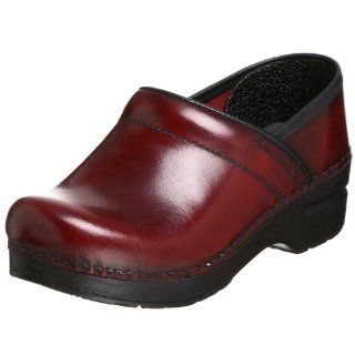 Dansko Womens Professional Pro Cabrio Leather Clog Shoes