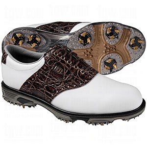 FootJoy Mens DryJoys Tour Saddle Golf Shoes: Shoes