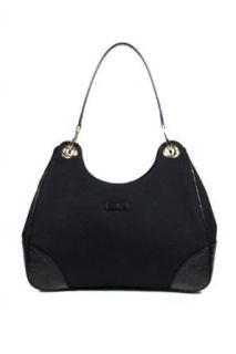 Gucci Handbags Black Fabric and Leather 257265: Clothing