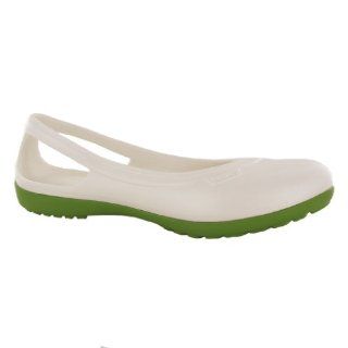 Crocs Duet Flat Oyster Womens Shoes Size 11 US Shoes