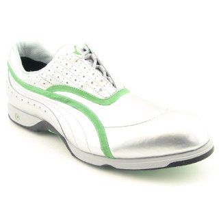 SE Mens SZ 10 Silver Chrome/Vibrant Green/Black Golf Shoes Shoes