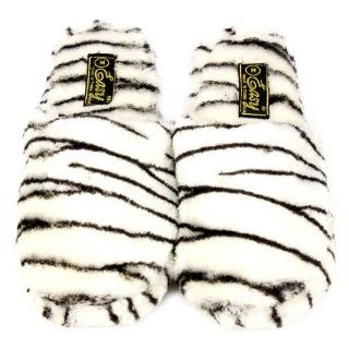 Soft Cushion Indoor Outdoor Non Slip Sole Slippers Zebra L 9 10 Shoes