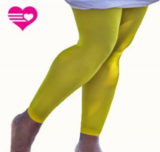 Plus Size Footless Nylon/Lycra Tights   20 Colors   4