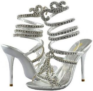 Celeste Ocean 15 Silver Women Sandals Size 11 Shoes