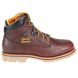 CHIPPEWA 72130 M 6 Waterproof Steel Toe Men SZ 11 Shoes