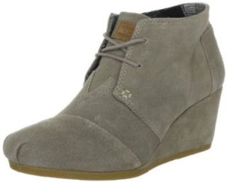 Toms Womens Desert Wedge Taupe 026084B12 Taupe 9.5 Shoes
