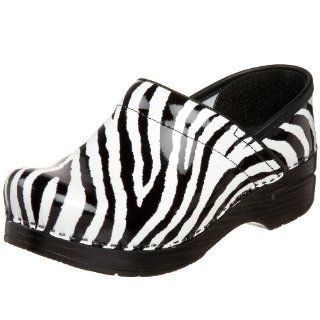 Womens Professional Clog,Zebra Patent,42 EU / 11.5 12 B(M) US Shoes