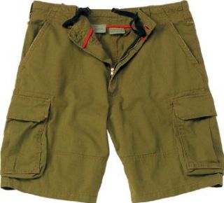 Russet Brown Vintage Paratrooper Army Military Cargo