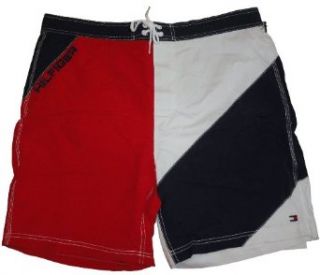 Mens Tommy Hilfiger Swimming Trunks Bathing Suit Masters