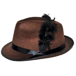 Brown Tyrolean Hat Clothing